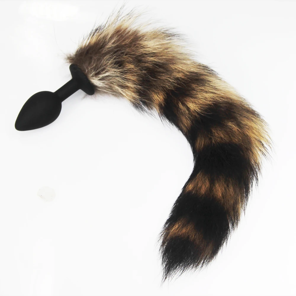 Фото Wild Fox Tail Металл Коричневый Пушистый Собачий Анальная Пробка Сексуальные Игрушки Анальная Пробка БДСМ Флирт Анус Пробка Для Женщин WILD Cat Tail Игрушка Для Взрослых Стиму №5