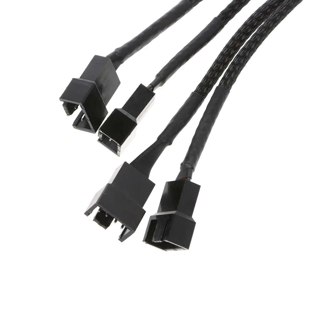От 1 до 4 контактный Molex TX4 PWM CPU охлаждающий разветвитель вентилятора адаптер