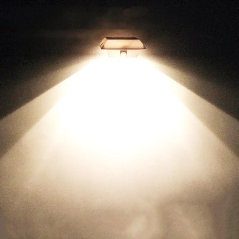 СВЕТОДИОДНЫЙ Уличный настенный светильник на солнечной батарее