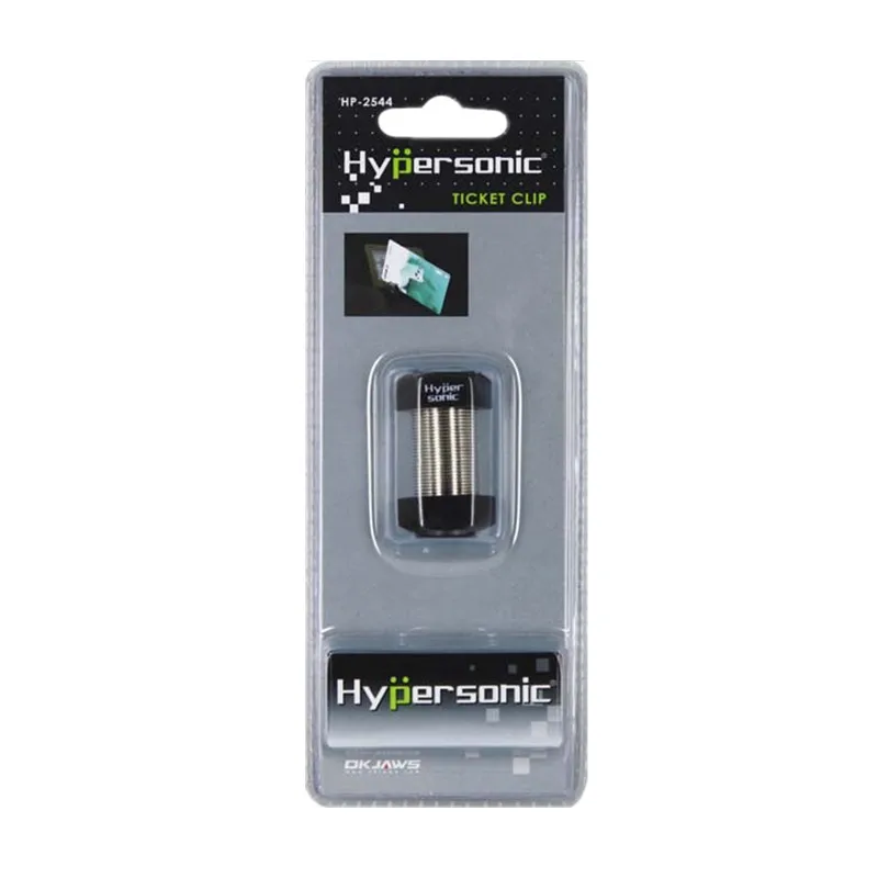 Сверхзвуковые черные наружные шестигранные болты дизайн зажим для билетов