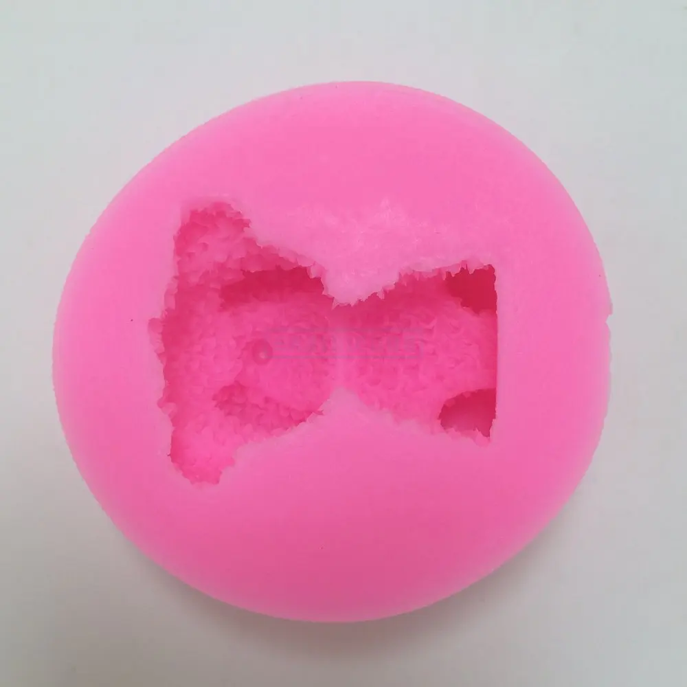 BM003 милый медведь силиконовая форма для мыла Sugarcraft Торт шоколадная жвачка паста