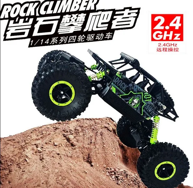4WD 2.4 г 4ch RC автомобиль рок сканеры 4x4 вождения автомобиля Drive йети автомобилей