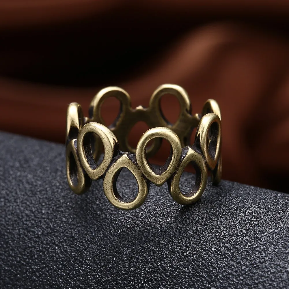 Женские кольца с овальным большим пальцем etnica овальные покрытием Bronce в евро