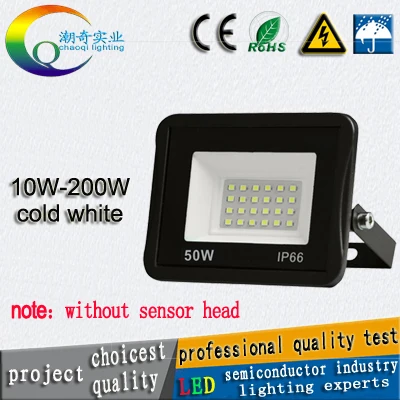 cold white 10 Вт 20 Вт 30 Вт 50 Вт 70 Вт 100 Вт Светодиодный прожектор светильник RGB AC85-265V& DC12V квадратный прожектора для поиска светодиодный светильник Встраиваемый светодиодный светильник для улицы s - Испускаемый цвет: cold white