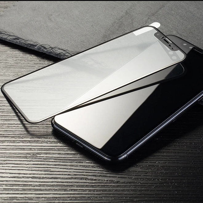 10 шт./лот полноэкранный защитный чехол из закаленного стекла для iphone X Прозрачная
