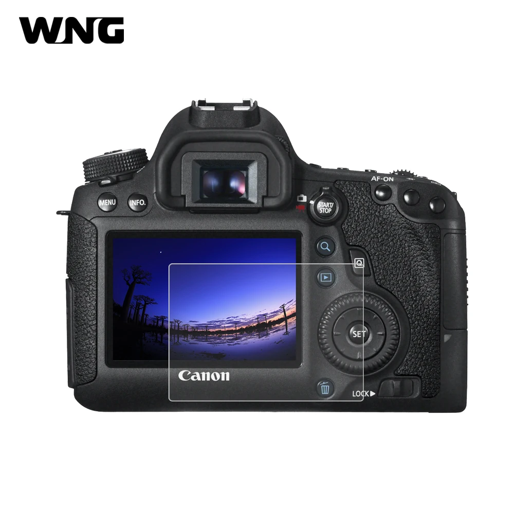 

Защитное стекло Puluz 0,3 мм 9H для жк-экрана цифровой зеркальной камеры Canon 6D