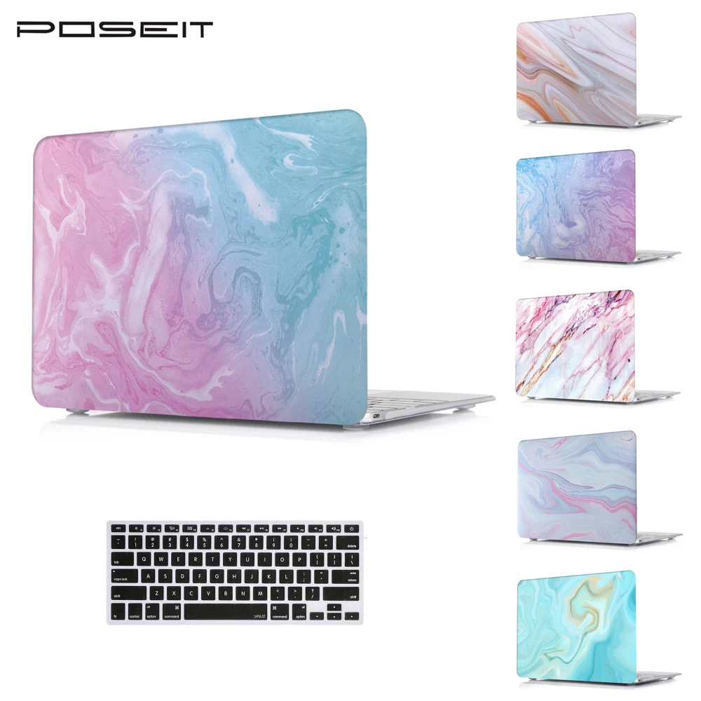 

laptop Hard Case Shell +Rubberized Keyboard Cover for Macbook Pro 13 with/out Touch Bar 2017 New A1706 / A1708