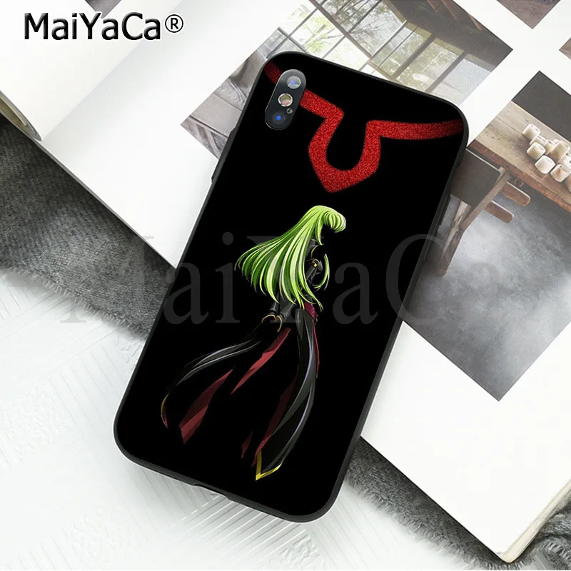 A13 MaiYaCa код Geass Coque Оболочка Чехол для телефона для iPhone X XS MAX 6 6S 7 7plus 8 8Plus 5 5S XR - Цвет: A13