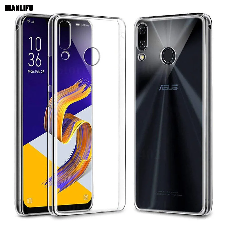 Силиконовый мягкий ТПУ чехол для Asus ZenFone 5 ZE620KL Прозрачный телефона 5z ZS620KL ZS 620KL