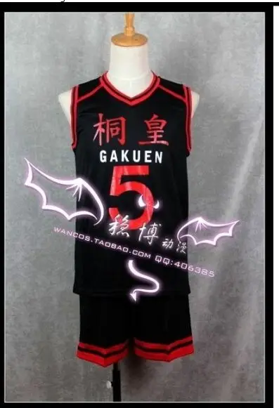 Kuroko no Basuke Aomine Daiki одежда для косплея аниме рубашка и брюки костюм No 5 TOO GAKUEN |