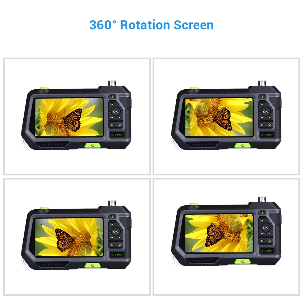 Домашние Эндоскопы 5 &quotlcd 6 мм 1 м эндоскоп бороскоп змея инспекционная трубка