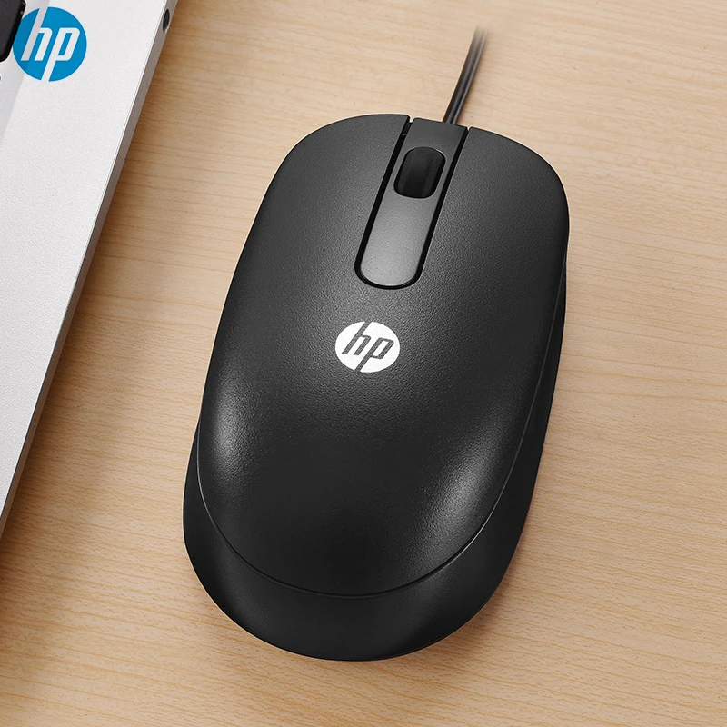 Проводная Мышь HP 1000 DPI для ноутбука ПК игр офиса домашнего бизнеса USB-мышь |