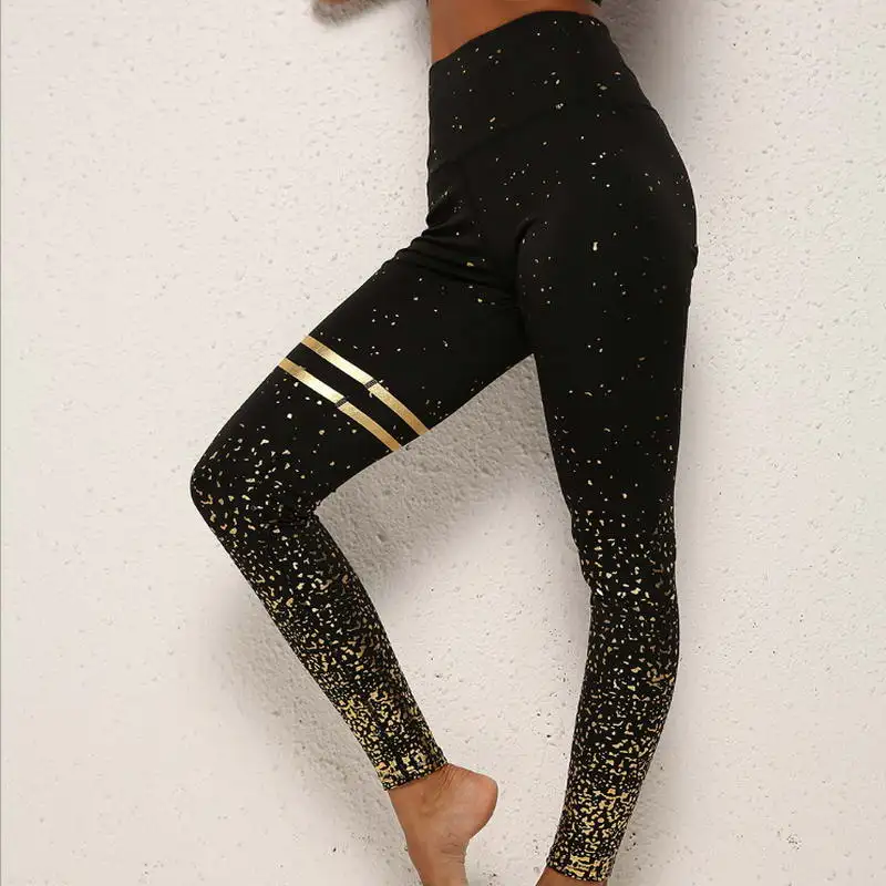 2019 Взрывная женская спортивная одежда дышащие брюки для йоги леггинсы Горячая