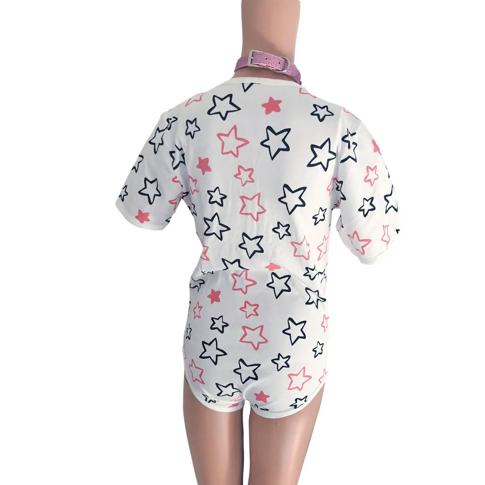 ABDL/DDLG взрослые детские подгузники для влюбленных (ABDL) Стандартный комбинезон с