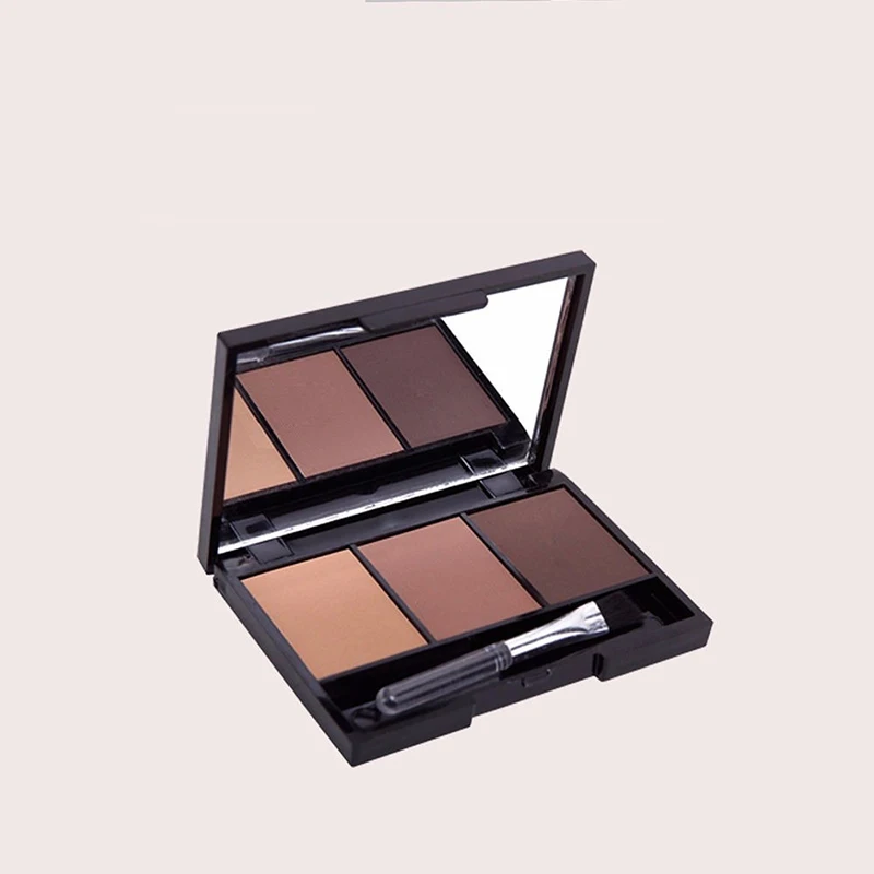 Новинка 2018 Палетка пудры для бровей косметический усилитель водостойкие тени