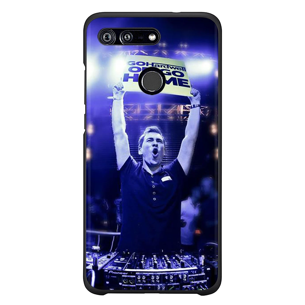 Black TPU Printed Case for Honor 7a Silicone Phone Huawei Nova 3 3i 8x Back Cover |