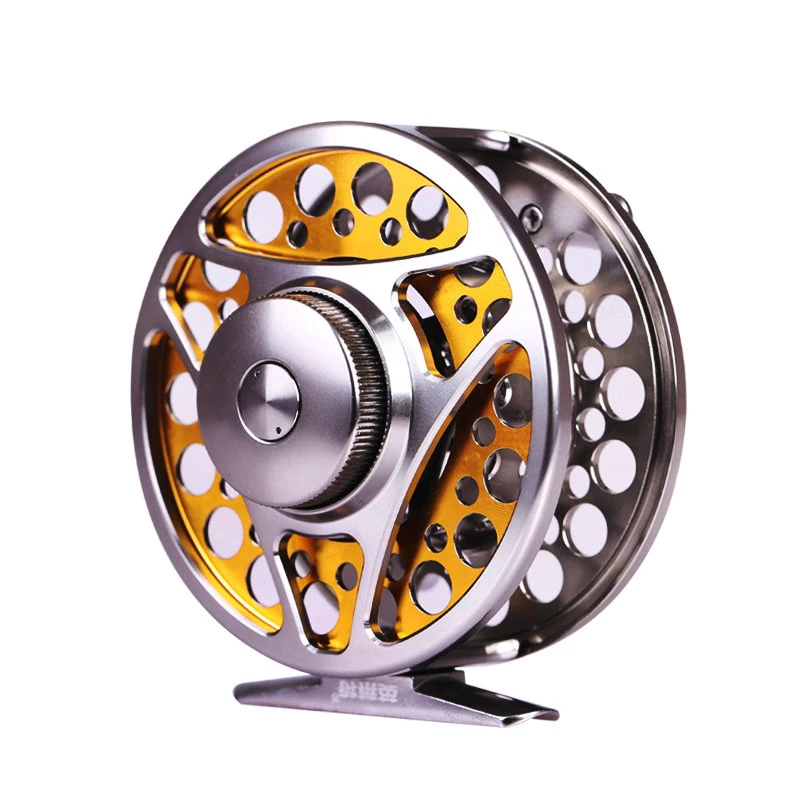 

LG85 3BB 1:1 146g #5/6 Fly Fishing Reel CNC Full Metal Fly Reel Flying Wheel Insects Lure Reels