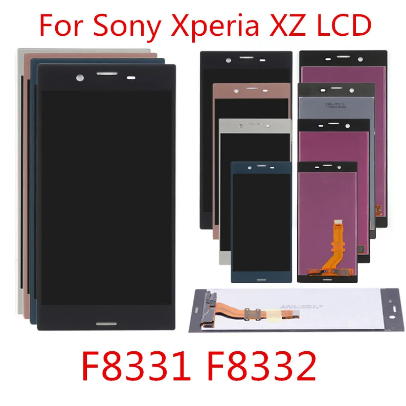 ЖК-дисплей 5,2 дюйма для SONY Xperia XZ дисплей F8331 F8332 сенсорный экран дигитайзер Запасные части для SONY Xperia XZ ЖК-дисплей
