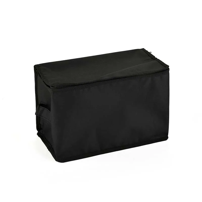 10L квадратная черная сумка холодильник термальный Пикник Ланч бокс еда напитки