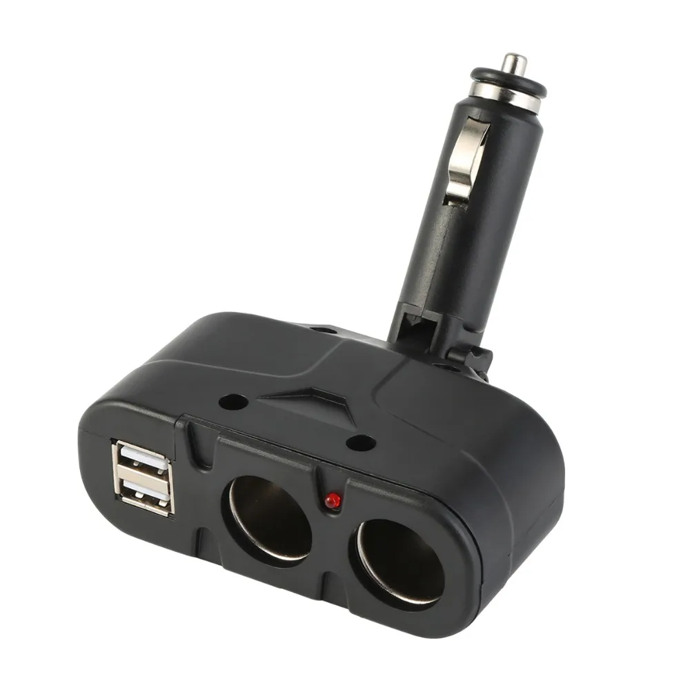 Двойной зарядное устройство USB автомобильного прикуривателя универсальное быстрое автомобильное зарядное устройство мощный автомобильный адаптер для iphone6 7 Sumsung Xiaomi