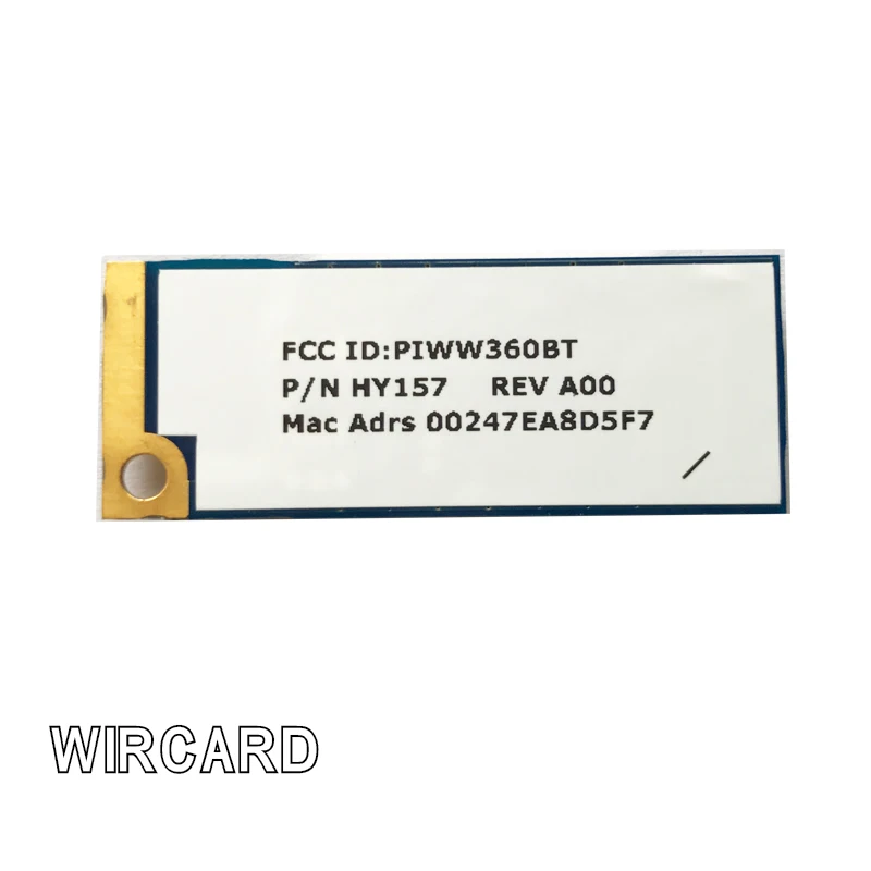 WIRCARD HY157 Dell Truemobile 360 Bluetooth Беспроводной 2 0 внутренний модуль | Компьютеры и офис
