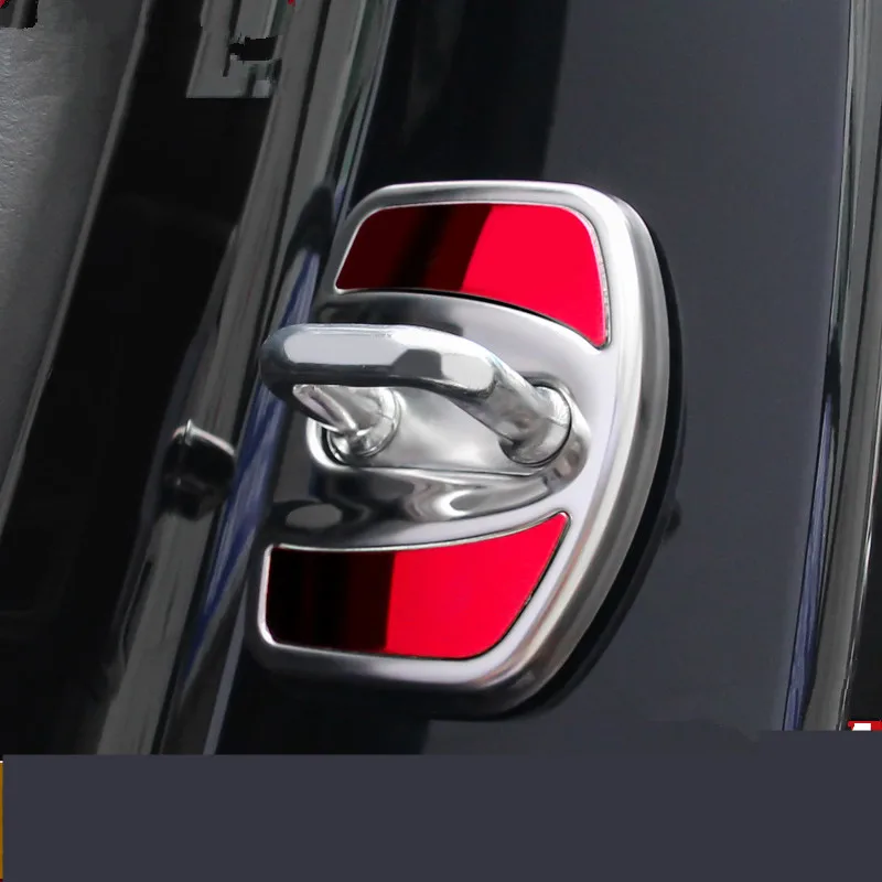 Нержавеющая сталь 4 шт./компл. красивый замок двери Protetive Cover для Cadillac XT5 ATSL XTS CT6