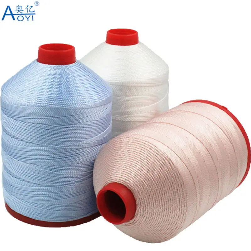 

18 strands sewing thread polyester fiber thickening leather threads for upholstery weave hilo nylon supplies Crochet thread