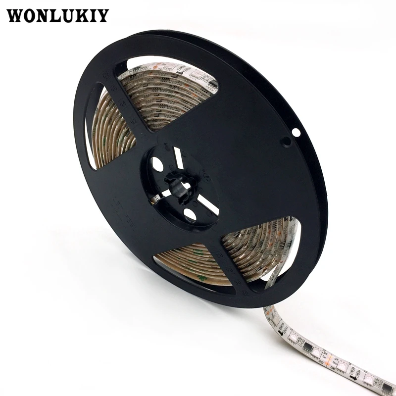 5 м/лот WS2811 5050 RGB Светодиодная лента 60 Светодиодный s/m индивидуальный адресуемый