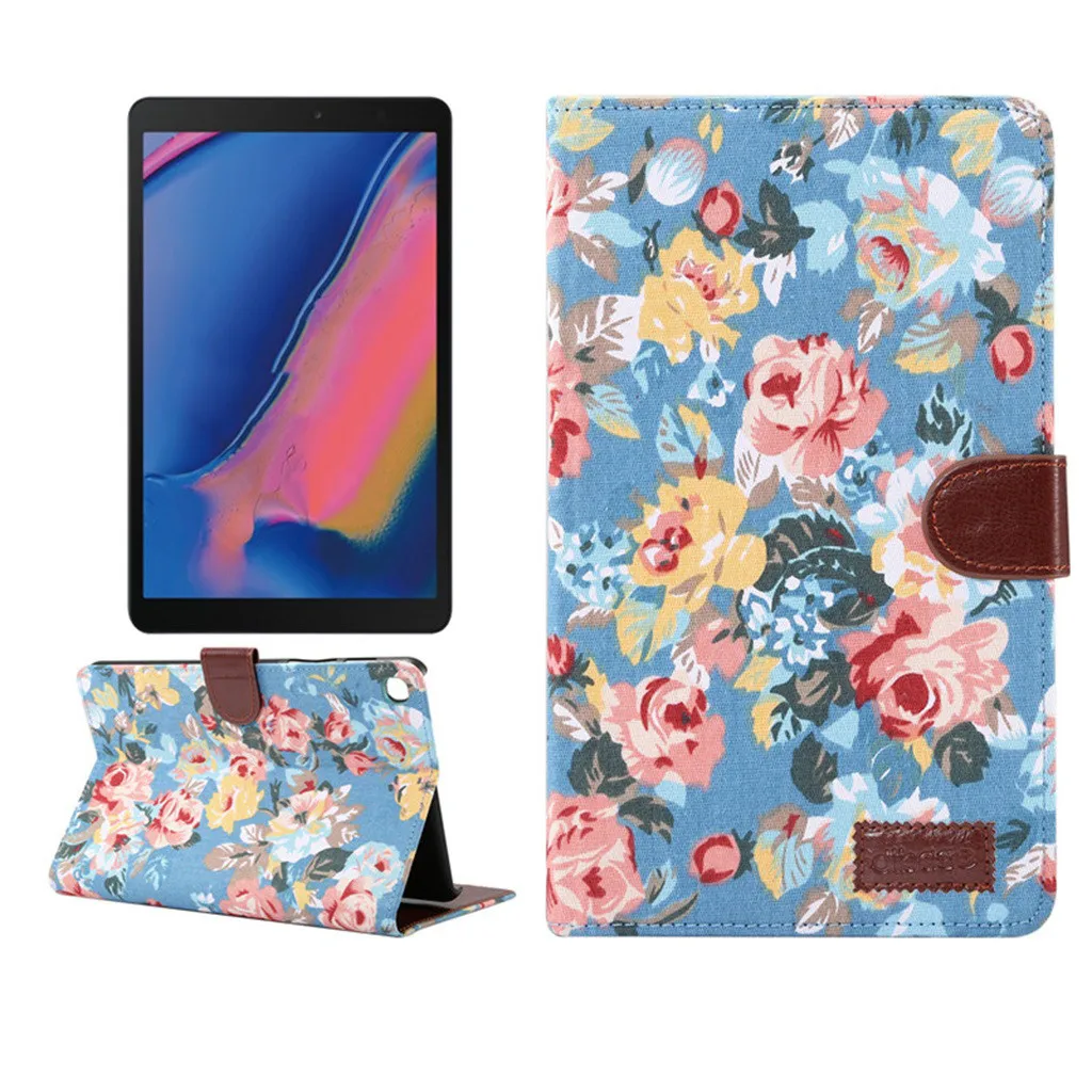 Кожаный чехол Mosunx для Samsung Galaxy Tab A 8 дюймов 2019 P200/P205 подставка планшета умный