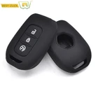 Силиконовый чехол для ключей с 3 кнопками для Renault szyd Symbol traffic для Dacia Sandero Logan, Duster Clio Captur Laguna 2016 2017