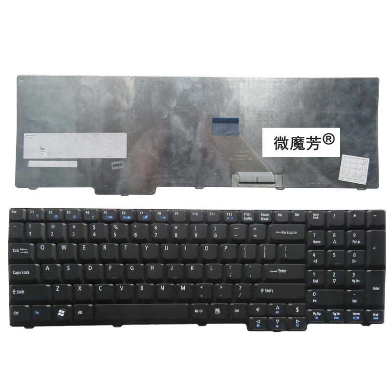 ДЛЯ ACER Extensa 5235 5635 5635 г 5635Z 7320 7330 7220 7220Z 7230 7230E 7620 7620G 7620Z US клавиатура для ноутбука
