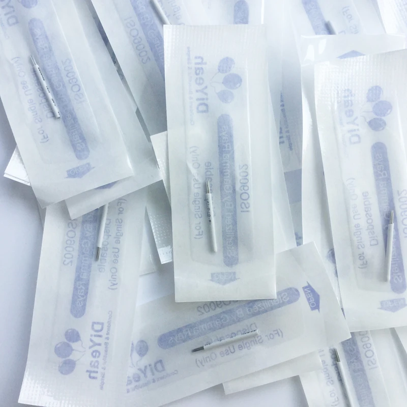 20 шт. 7 круглых игл для ручной ручки полуперманентный макияж ручная ручка тумана