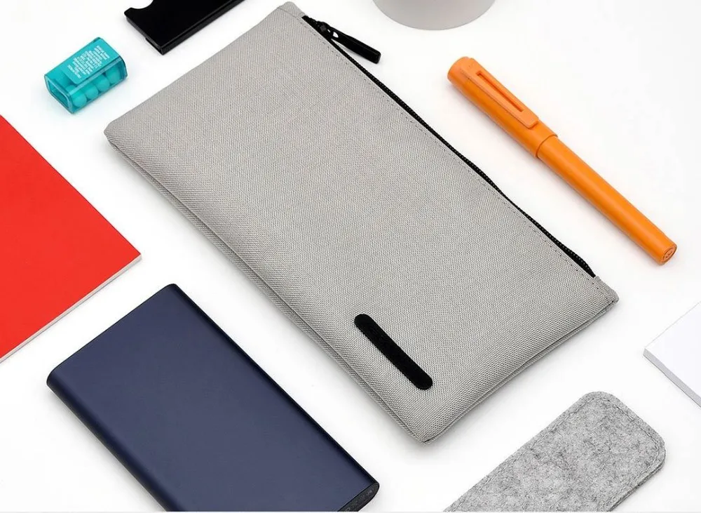 Xiaomi чехол-карандаш, противообрастающий и износостойкий, простой дизайн, сумка для канцелярских принадлежностей, переносной, для деловой поездки, учебы, студентов, statione