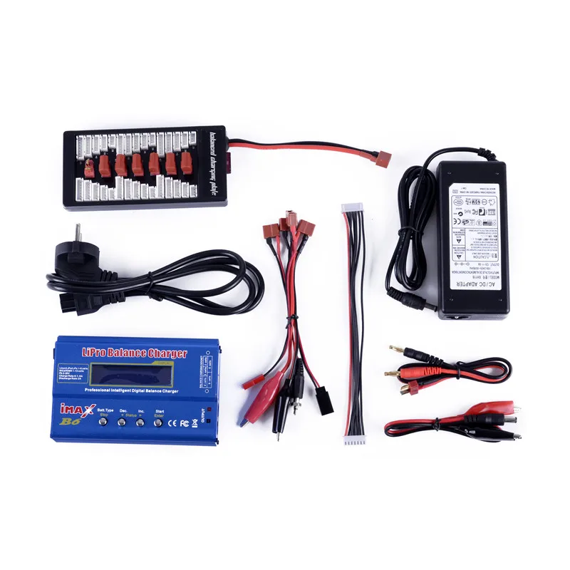 Таро B6 ЖК экран цифровой NiMh зарядное устройство B6AC Lipo зарядный адаптер 2 6S + T