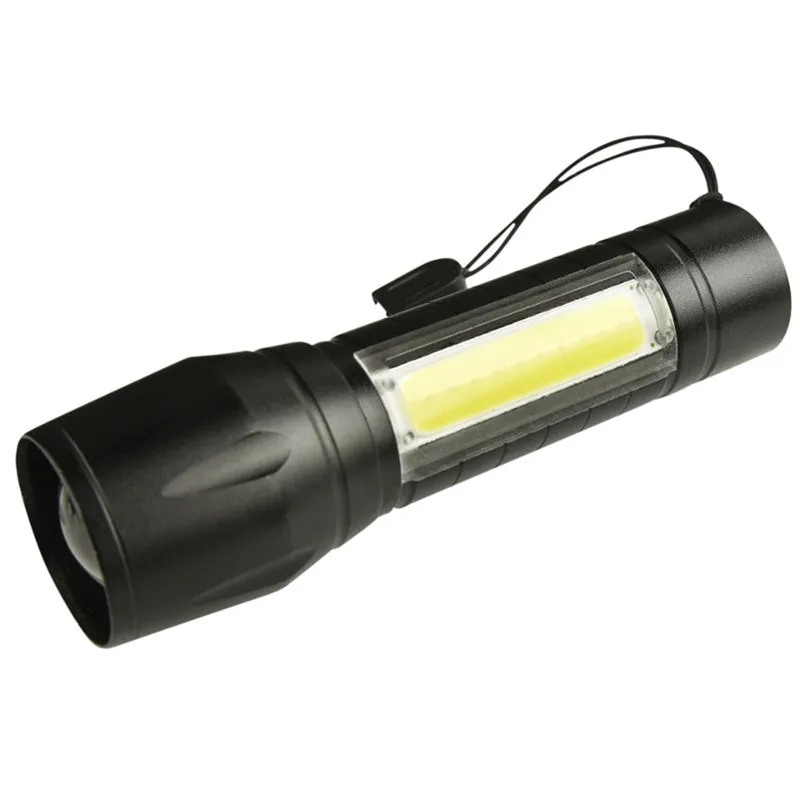 XANES 1517B XPE + COB двойной фонарь 1000 лм масштабируемый USB перезаряжаемый тактический EDC