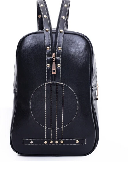 10 шт./лот Ретро Винтаж скрипки форма путешествия рюкзак из искусственной кожи