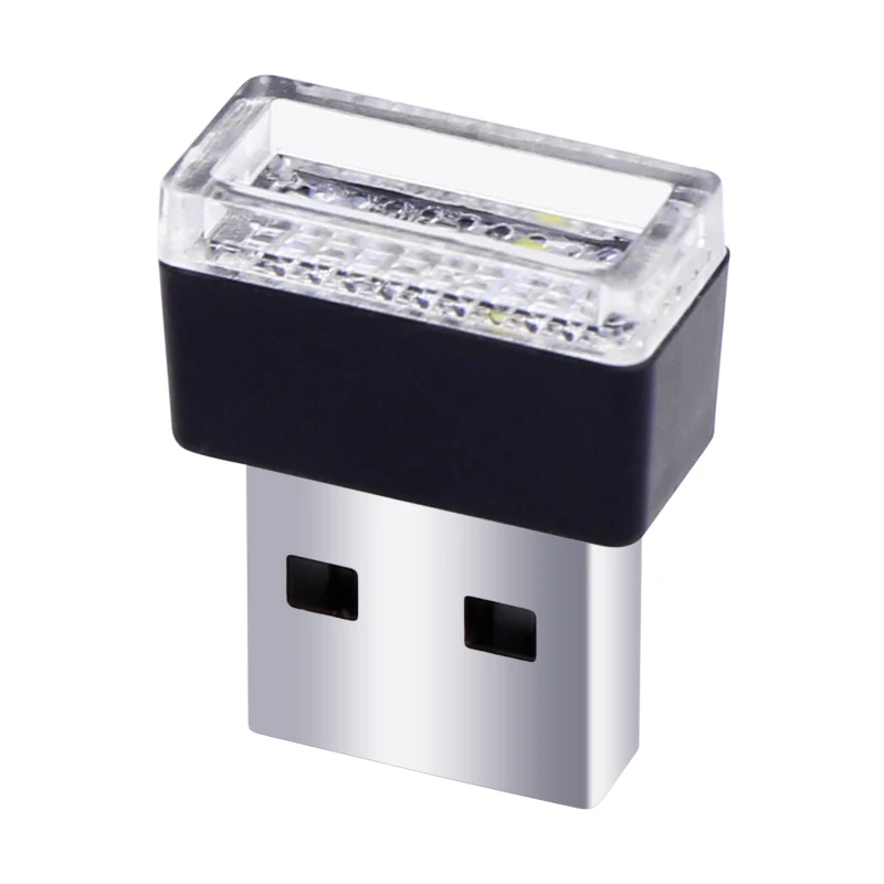Автомобильный Стайлинг USB атмосферный светодиодный светильник автомобильные