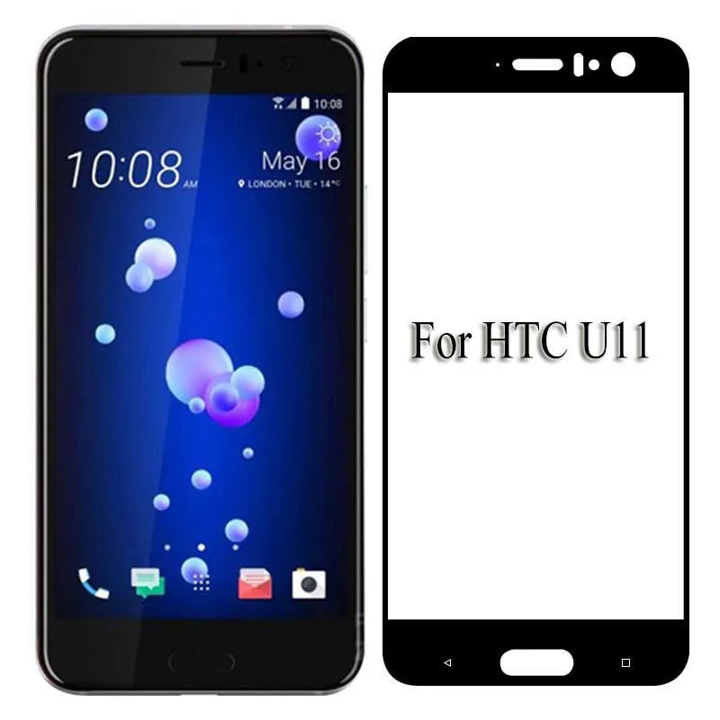 Для HTC U11 защитная пленка из закаленного стекла 9H 2.5D Премиум Защитная на U 11 Pelicula de