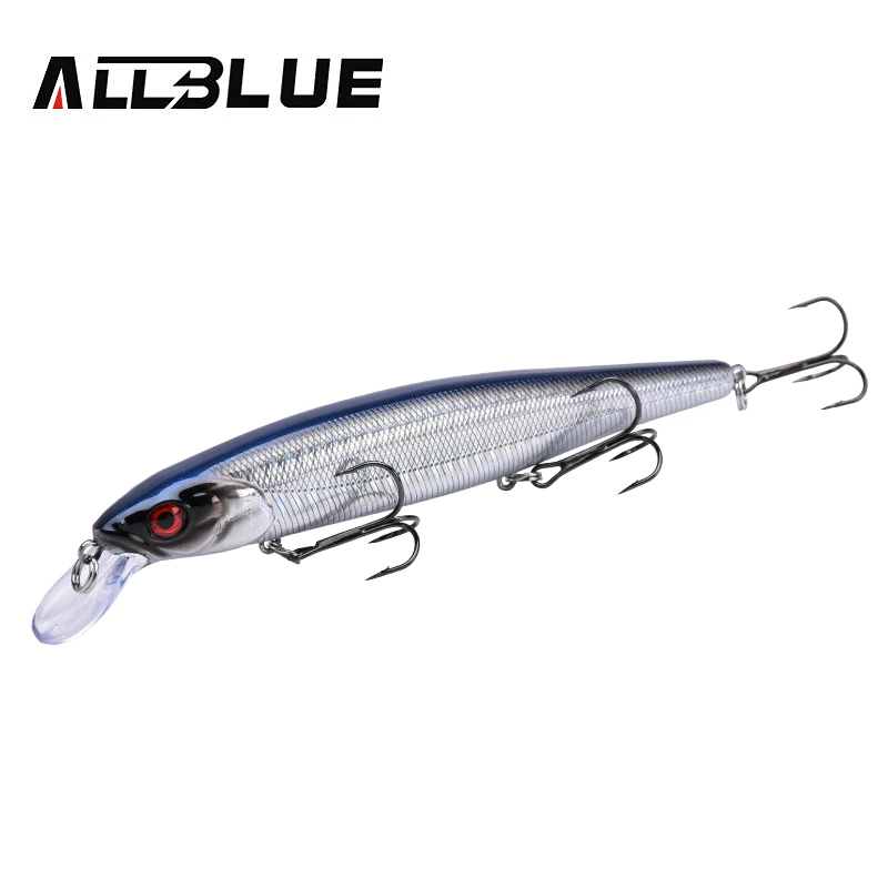 Color F ALLBLUE KRAKEN 128SP, лучшее качество, Воблер для рыбалки, 22 г/128 мм, подвесной гольян, щука, бас, рыболовные приманки, искусственные снасти - Цвет: Color F