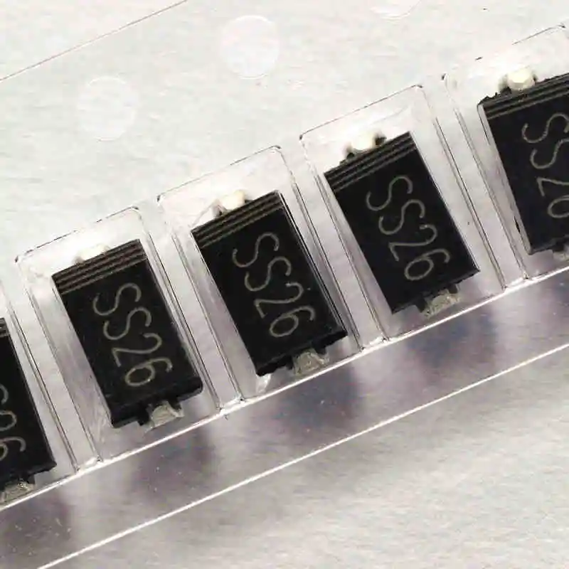 

100pcs SR260 SS26 SMA DO-214AC 60V 2A