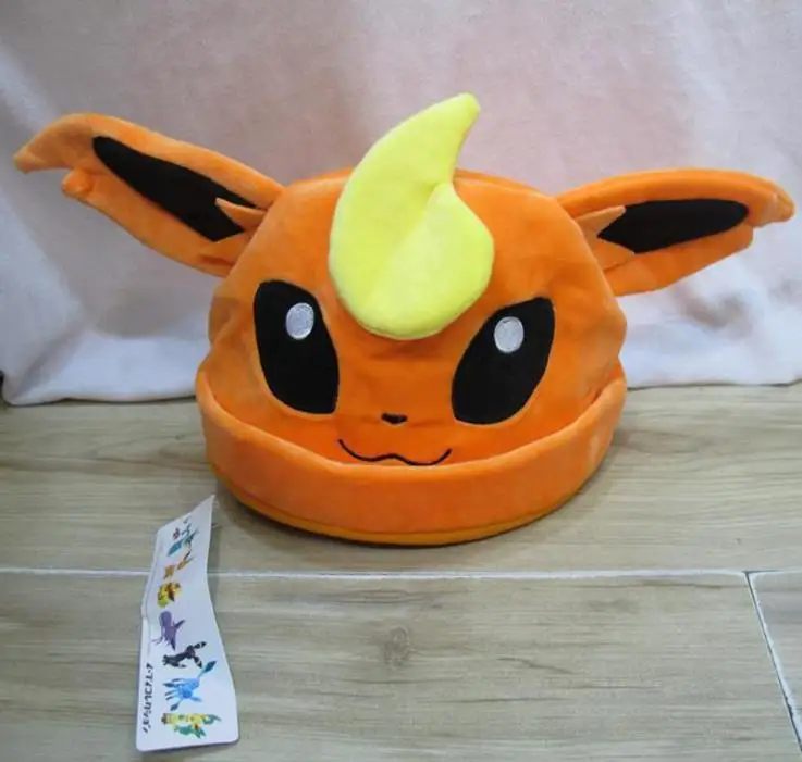 Новый мягкий плюшевый костюм Pokemon Go Evee Umbreon Sylveon Snorlax шапка и Кепка в подарок