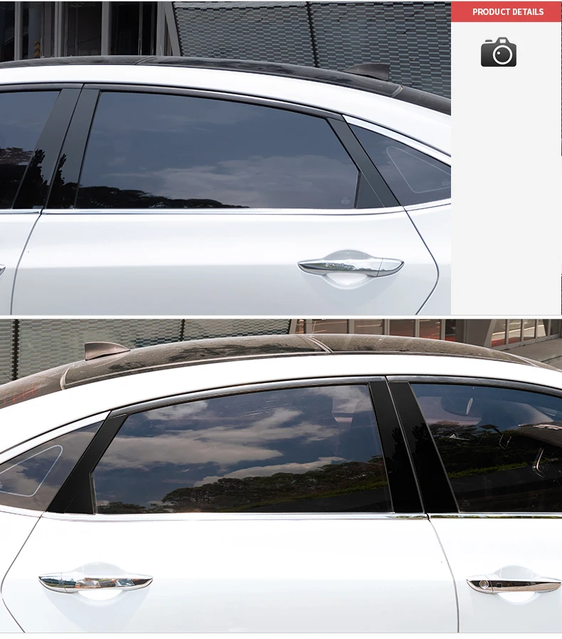Airspeed для MAZDA 3 AXELA MAZDA 6 ATENZA CX-4 CX-5, автомобильная оконная колонка, декоративная наклейка, зеркало, черное B C, покрытие стойки, молдинги