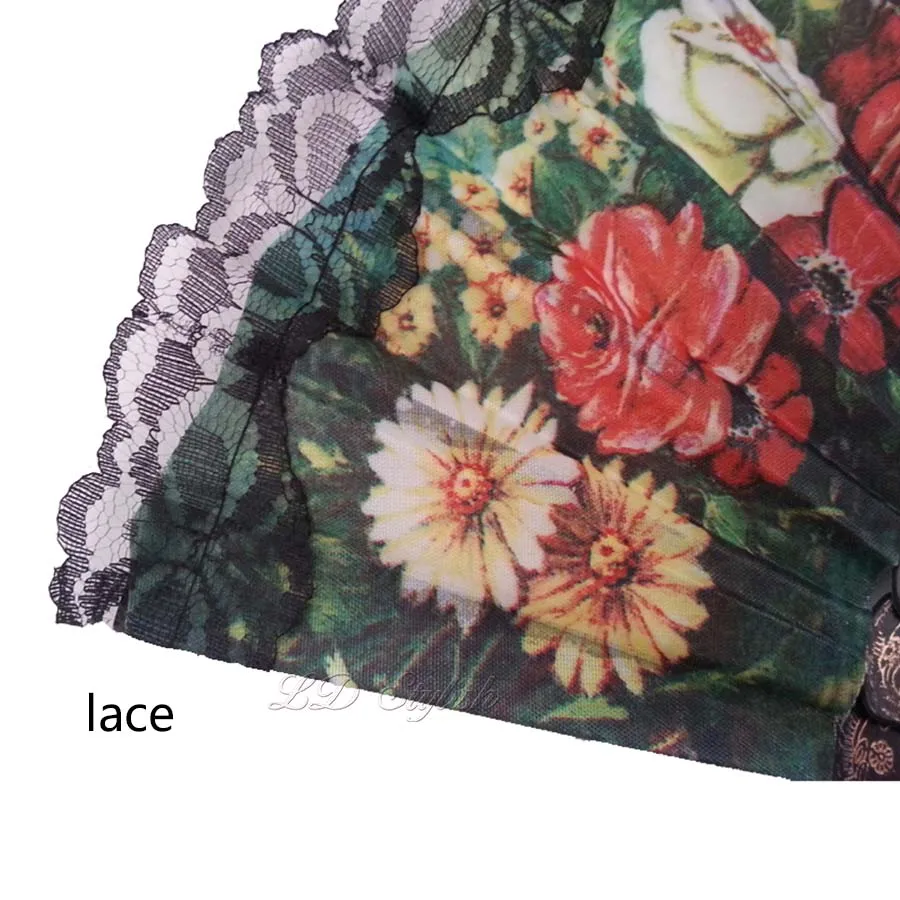 Складной вентилятор испанский фанат танцы классика джаз танец обучение LD0001FA -