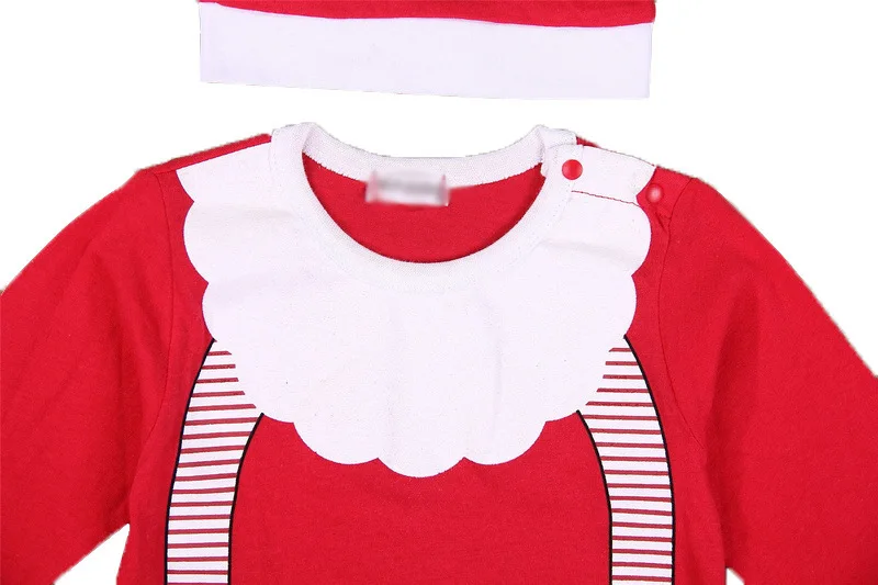 Детские Рождественские костюмы косплей Санта Клаус Рождественский Эльф Детский