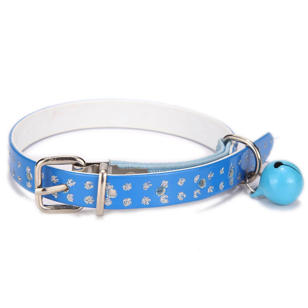 Ошейник для кошек Розовый жгут с колокольчиками воротники ожерелье котом товары