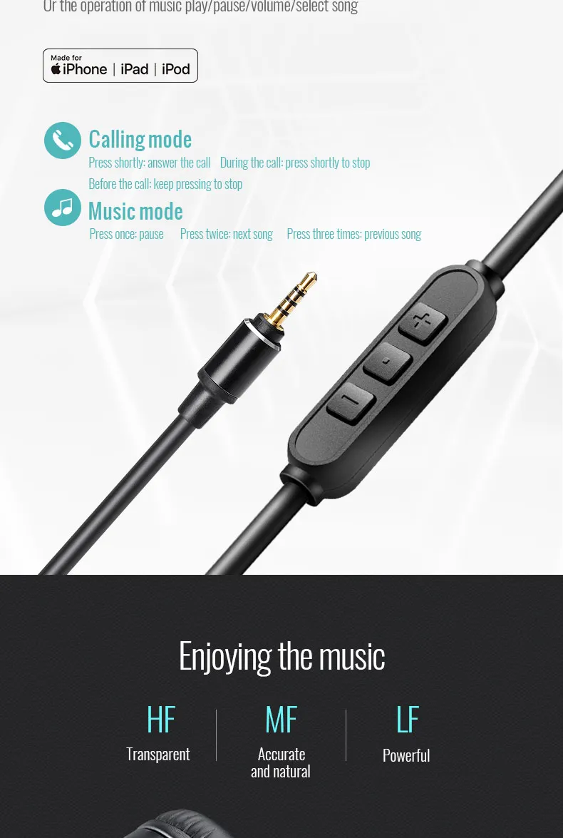 TAKSTAR HD 6500 динамические стереонаушники профессиональные для студийного мониторинга закрытого типа с сертификацией Apple MFi