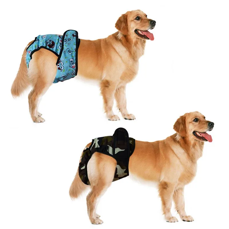 Подгузник для больших собак гигиенические физиологические штаны моющиеся