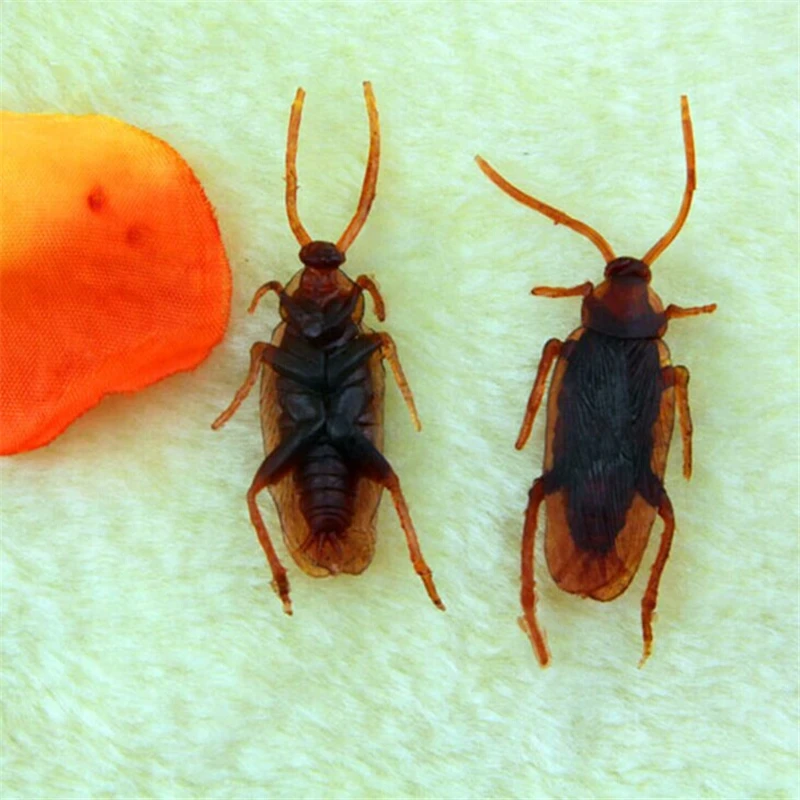 TOFOCO 10 шт Пластиковый прикол сувенир тараканов и розыгрышей игрушки апрельский