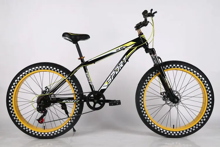 E x-передний бренд снегоход 7,21, 24,27 скорость 2" 4 Fat Tire MTB горный велосипед редукция передач пляжный велосипед bicicleta - Цвет: E