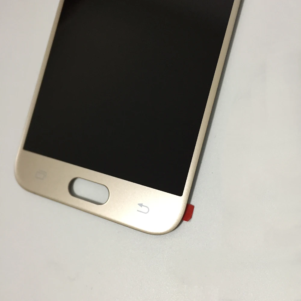 Регулируемая яркость для Samsung Galaxy J3 2017 J330 J330F сенсорная панель дигитайзер + ЖК